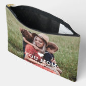 Cute HEART LIGT U MOM Moederdag Foto Etui (Open)