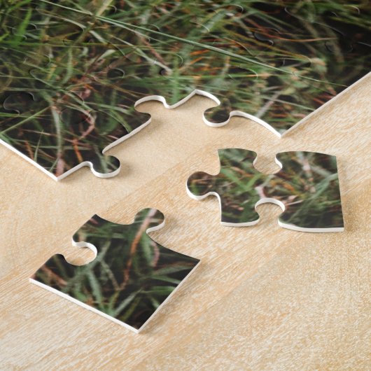 Cute HEART LIGT U MOM Moederdag Foto Legpuzzel (Zijkant)