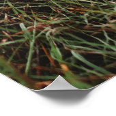 Cute HEART LIGT U MOM Moederdag Foto Poster (Hoek)