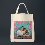 Cute HEART LIGT U MOM Moederdag Foto Tote Bag<br><div class="desc">Schattige HART HOUDT VAN JE MAM Moederdag Foto cadeau</div>