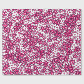 Cute Heart Love Shape Cadeaupapier (Vlak)