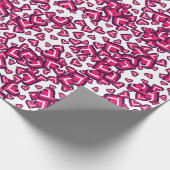 Cute Heart Love Shape Cadeaupapier (Hoek)