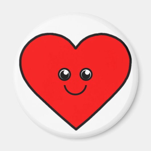 Cute Heart Magneet (Voorkant)