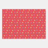 Cute Heart Minimalist Love Pattern Valentijnsdag Inpakpapier Vel