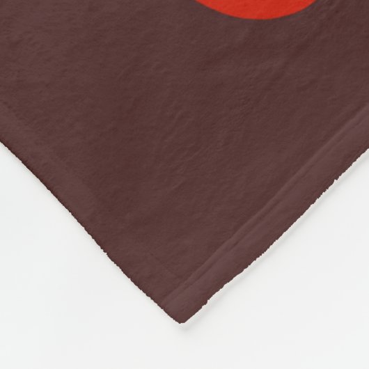Cute Heart Modern Red Pattern Fleece Deken (Hoek)
