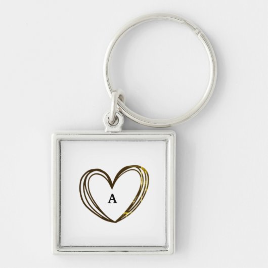 CUTE HEART NAME SLEUTELHANGER (Voorkant)