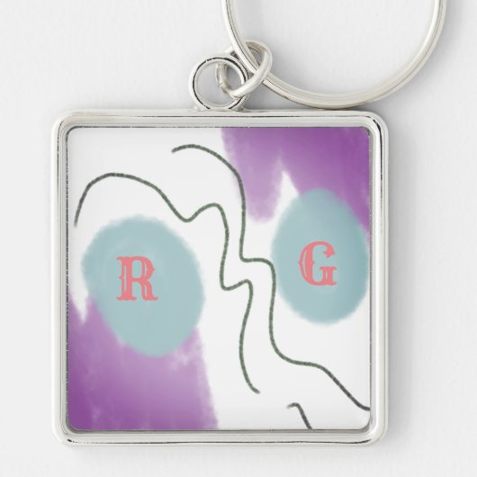 CUTE HEART NAME SLEUTELHANGER (Voorkant)
