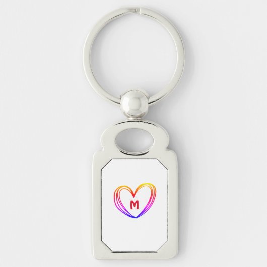 CUTE HEART NAME SLEUTELHANGER (Voorkant)