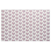 Cute Heart Pattern Red White Blue Stof (Yard (91,4 cm))