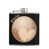 Cute Heart Pluto Heupfles (Voorkant)