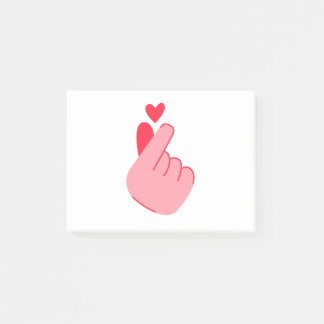 CUTE HEART POST-IT® NOTES