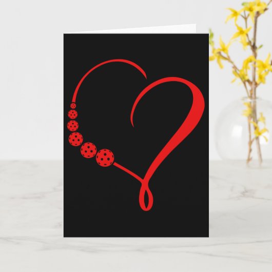 Cute Heart Shape Picklebyll Speler Cadeau Valentij Kaart (Gele Bloem)