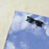 Cute Heart Shaped Cloud in Blue Sky Cheful Happy Strandlaken (In situ)