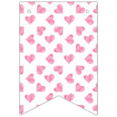 Cute Heart Valentijnsdag Party Vlaggetjes (Derde vlag)