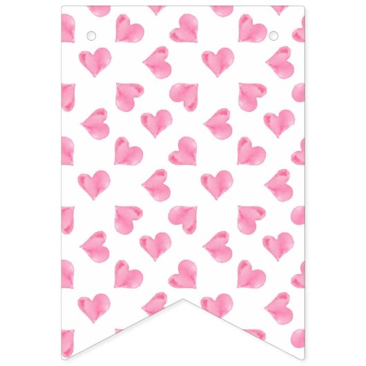 Cute Heart Valentijnsdag Party Vlaggetjes (Derde vlag)