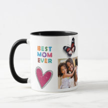 Cute Heart Vlinder Beste Moeder Ooit Foto