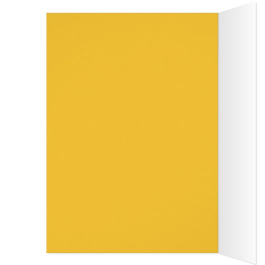 Cute Heart Yellow Wedtable Number Kards (Binnen (Links))