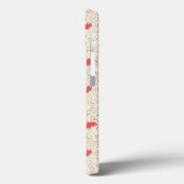 Cute Hearts Background Case-Mate iPhone Case (Achterkant / Links)