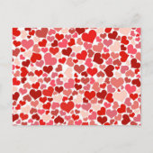 Cute Hearts Briefkaart (Voorkant)