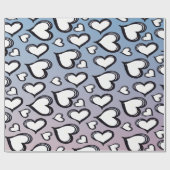 Cute Hearts Cadeaupapier (Vlak)