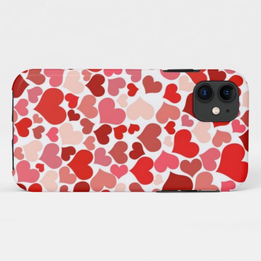 Cute Hearts Case-Mate iPhone Case (Achterkant (horizontaal))