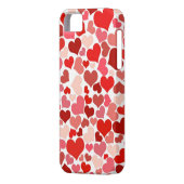 Cute Hearts Case-Mate iPhone Case (Achterkant Links)
