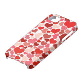 Cute Hearts Case-Mate iPhone Case (Onderkant)