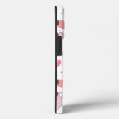 Cute Hearts Chocolade Aardbeien Patroon Roze Case-Mate iPhone Case (Achterkant / Rechts)