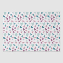 Cute Hearts Doodle Roos Valentijnsdag Roze Blauwgr