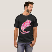 Cute Hearts Gerbil Funny Animals Valentijnsdag T-shirt (Voorkant volledig)