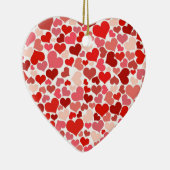 Cute Hearts Keramisch Ornament (Rechts)