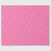 Cute Hearts Love Valentijnsdag Patroon Cadeaupapier (Vlak)