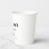 Cute Hearts Mr & Mr Gay Wedding Papieren Bekers (Links)