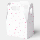 Cute Hearts Naadloos Patroon, Valentijnse Cft Bedankdoosjes (Geopend)