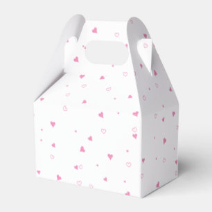 Cute Hearts Naadloos Patroon, Valentijnse Cft Bedankdoosjes