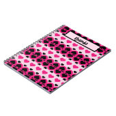 Cute Hearts Notitieboek (Linkerzijde)