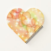 Cute Hearts Notitieboek (Achterkant)
