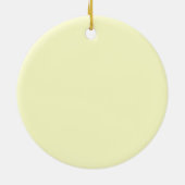 Cute hearts pastel moderne kerstboom keramisch ornament (Achterkant)