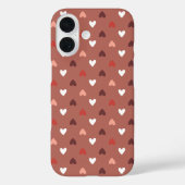 Cute Hearts Pattern – Soft Love Aesthetic  Case-Mate iPhone Case (Achterkant)