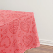 Cute Hearts Tafelkleed (Voorbeeld)