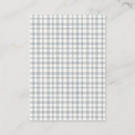 Cute Hearts Ugly Sweater Diaper Raffle Baby shower Informatiekaartje (Achterkant)