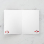 Cute Hearts XOXO Wees van mij Valentijnskaart Feestdagen Kaart (Binnen)