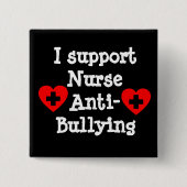 Cute Hearts Zurse Anti-Bullying Button (Voorkant)