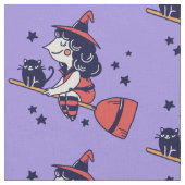 Cute hech Halloween fabric Stof (Close Up)