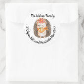 Cute Hedégel Address Sticker (Tas)