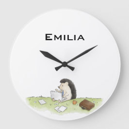 Cute Hedegel Animal met computerkleur Grote Klok