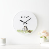 Cute Hedegel Animal met computerkleur Grote Klok (Huis)