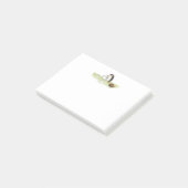 Cute Hedegel Animal met computerkleur Post-it® Notes (Schuin)