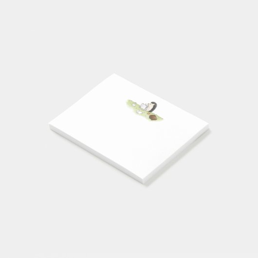 Cute Hedegel Animal met computerkleur Post-it® Notes (Schuin)