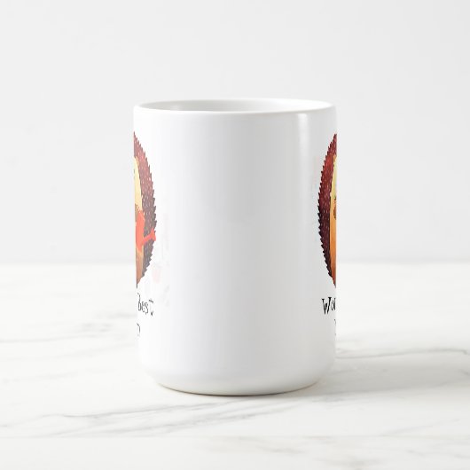 Cute Hedégel Animal World's Beste moeder Koffiemok (Center)